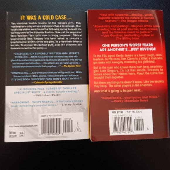 TWO STEPHEN WHITE PAPERBACK NOVELS - Picture 2 of 5